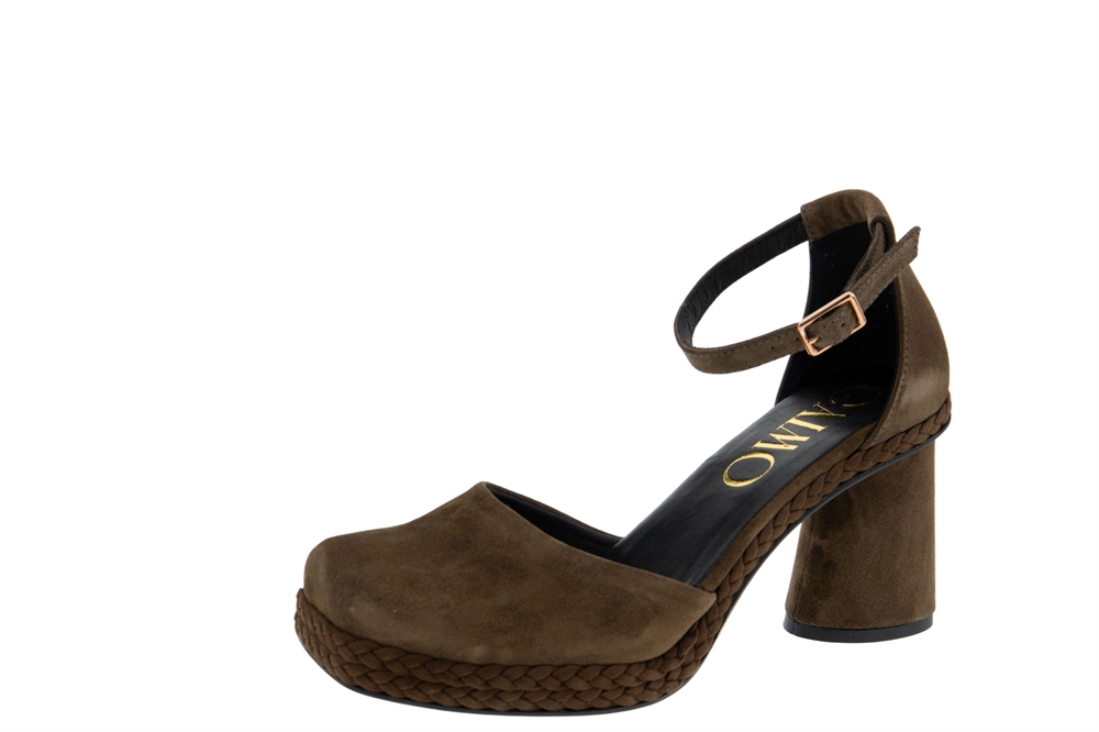 Zapatos tacón hebilla mujer Gaimo en serraje | Carrilé foto 3