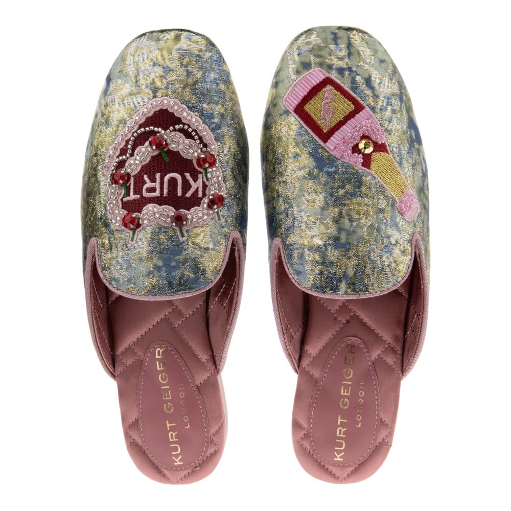 Mules Kurt Geiger London mujer | Zapatos bordados lujo foto 2