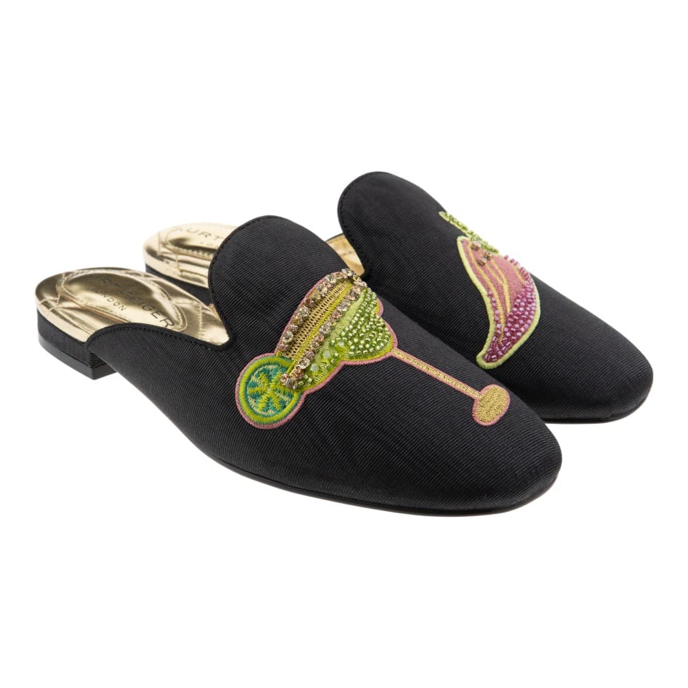 Mule Kurt Geiger mujer Embroidered Slipper