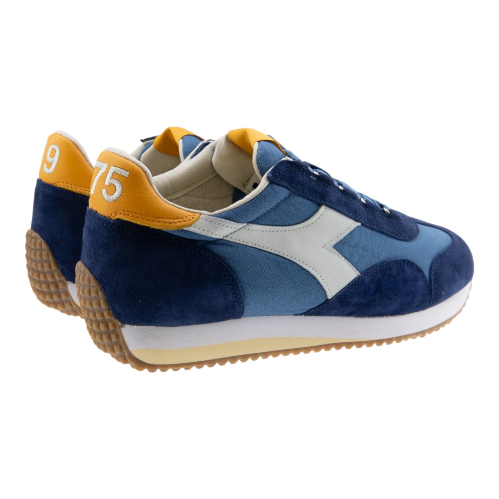Zapatillas Diadora para Hombre en Azul y Amarillo | Gallery Carrile foto 4