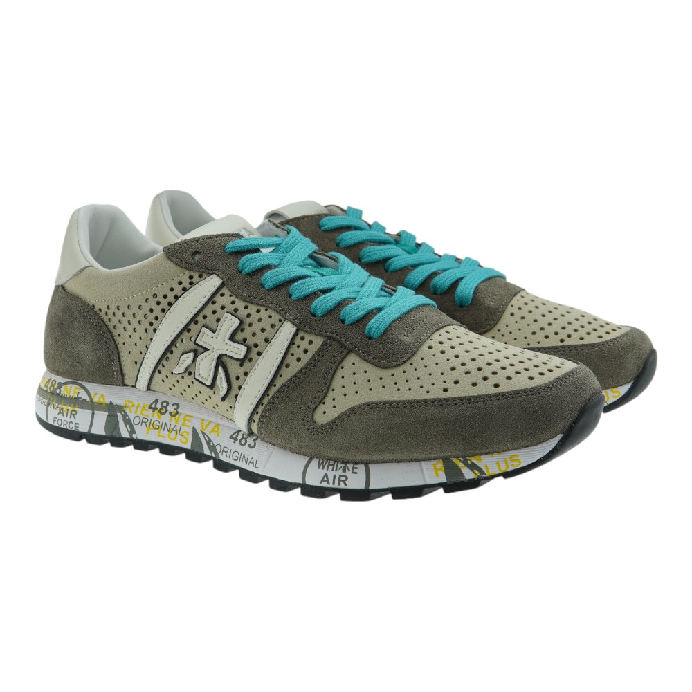 Sneakers Hombre Marron Perforado Premiata Eric 7267