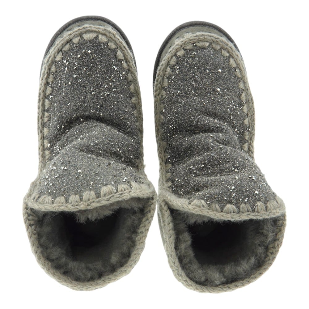 Botas Mou Gris Brillantes con Forro de Borreguito | Gallery Carrile foto 2