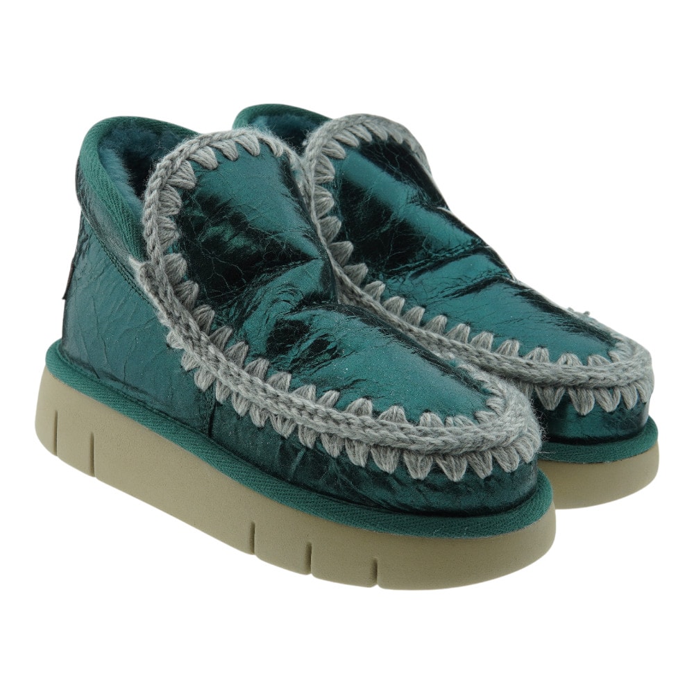 Botas Mou Plataforma Metalizadas Eskimo Bounce