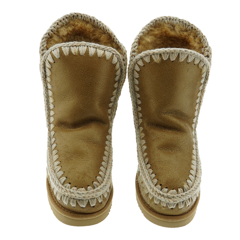 Botas Mou Eskimo Inner Wedge Short Lana y Costuras foto 2
