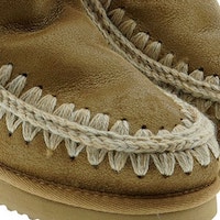 Botas Mou Eskimo Inner Wedge Short Lana y Costuras foto 6