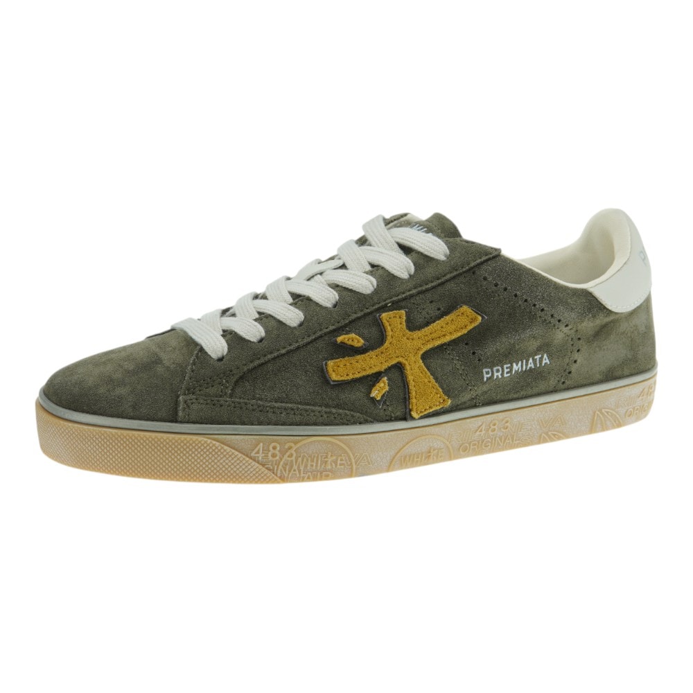 Zapatillas hombre piel Premiata - Diseño exclusivo en serraje foto 3