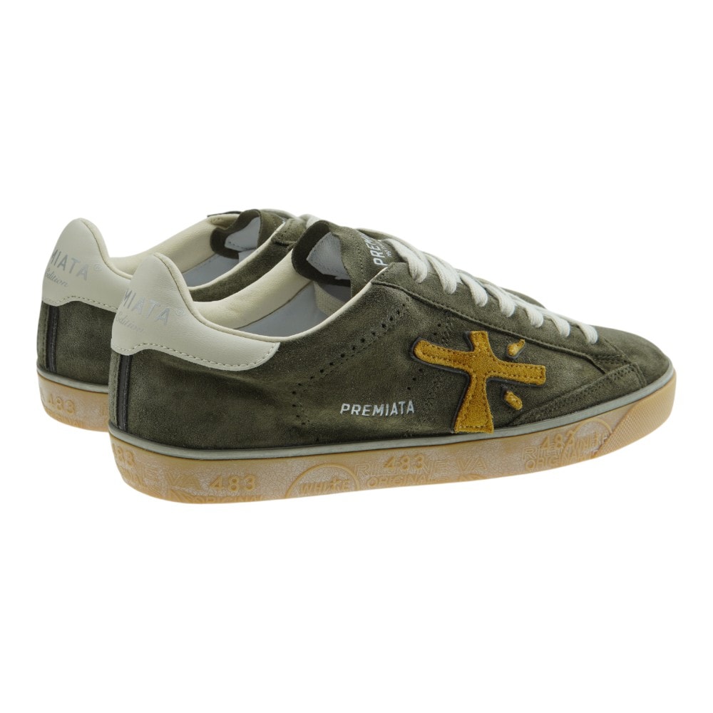 Zapatillas hombre piel Premiata - Diseño exclusivo en serraje foto 4