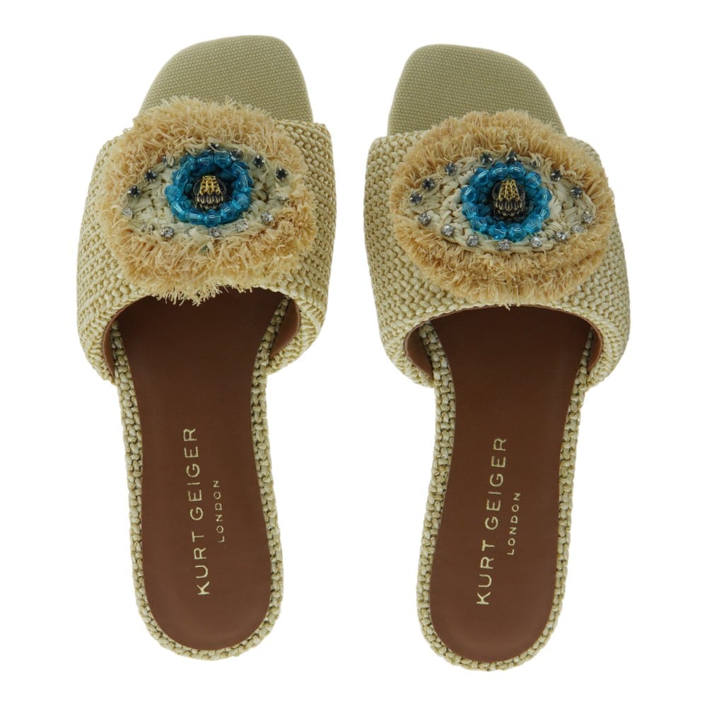 Exclusivas Sandalias de Rafia Mujer Kurt Geiger | Gallery Carrile foto 2
