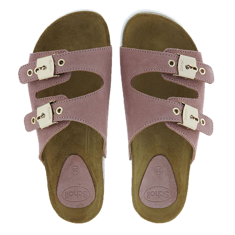 Sandalias mujer anatómicas doble hebilla Scholl F29993 Alba foto 2