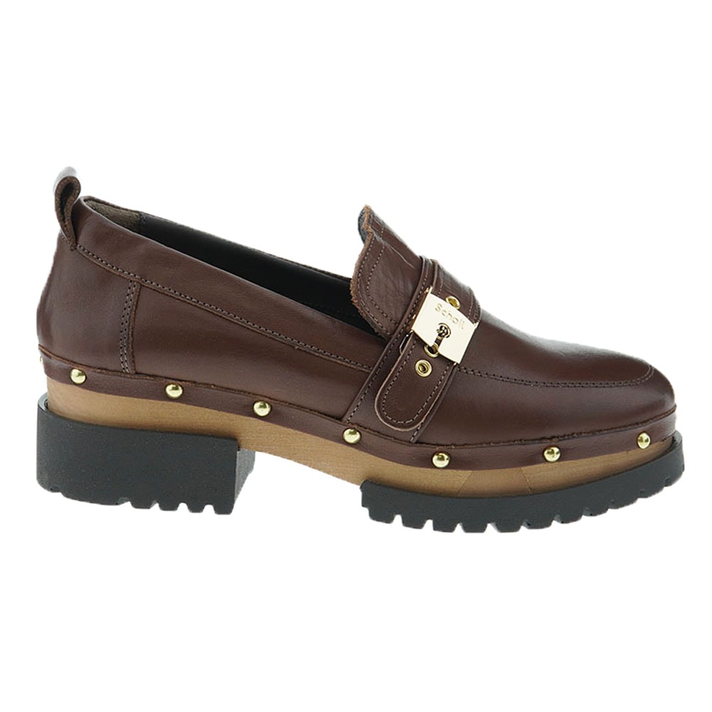 Mocasines mujer madera hebilla Scholl F30294 foto 5