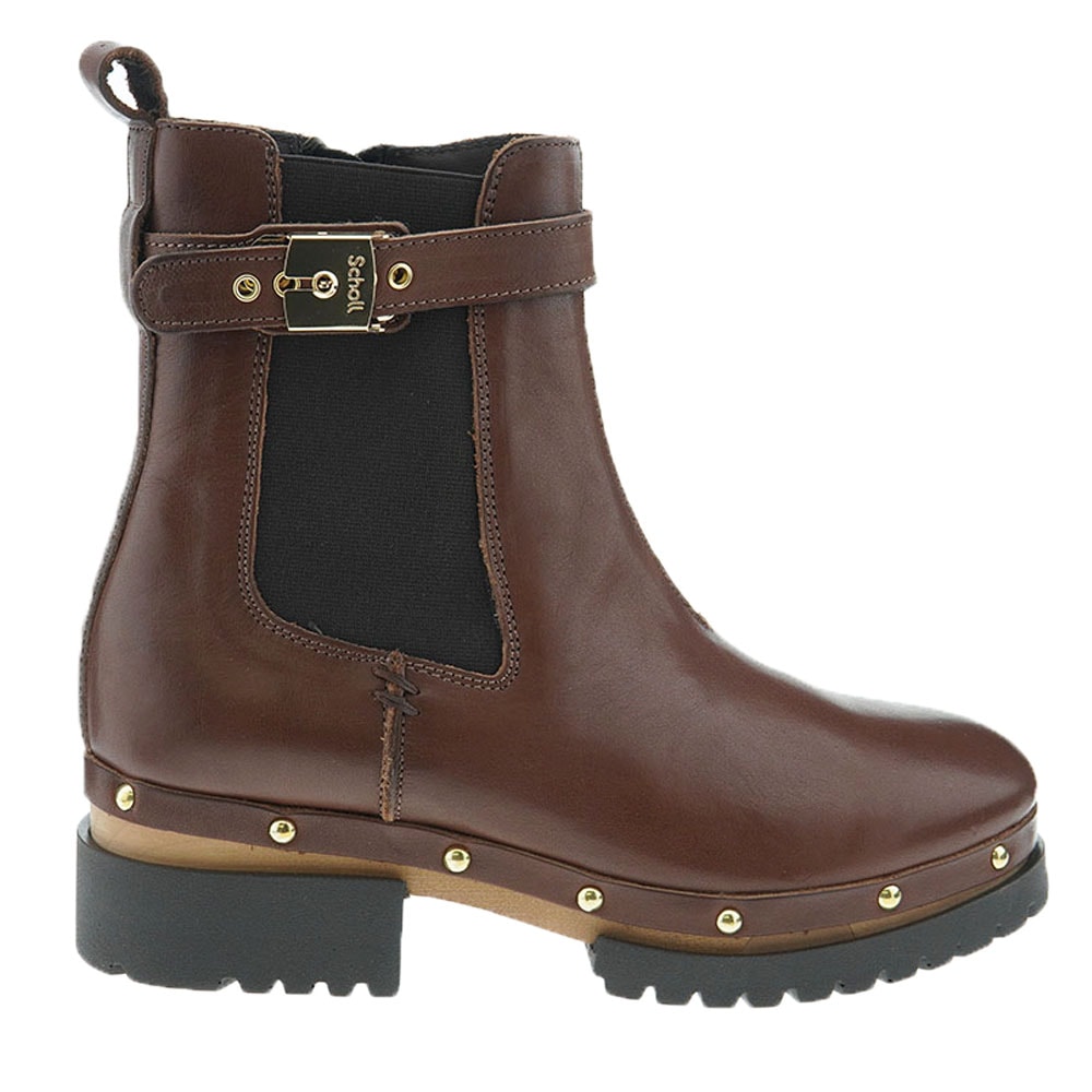 Botines tacón bajo mujer piel Scholl F30295 foto 5