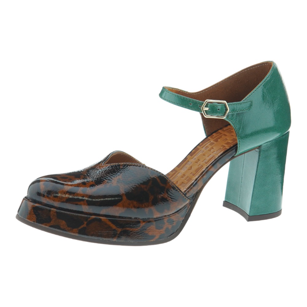 Zapato tacón animal print  Chie Mihara Fasi foto 3