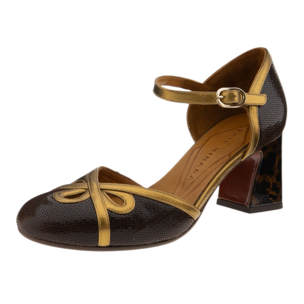 Zapato tacón marrón mujer | Chie Mihara foto 3