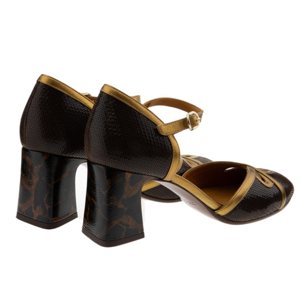 Zapato tacón marrón mujer | Chie Mihara foto 4