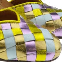 Zapatos Tacón Chie Mihara Tacón Bloque y Piel Metalizada | Descubre en Gallery Carrile foto 5