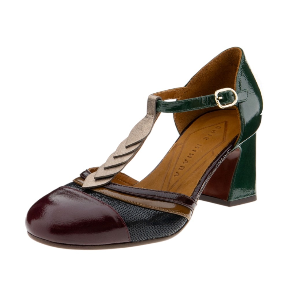Zapato piel tacón hebilla mujer | Chie Mihara foto 3