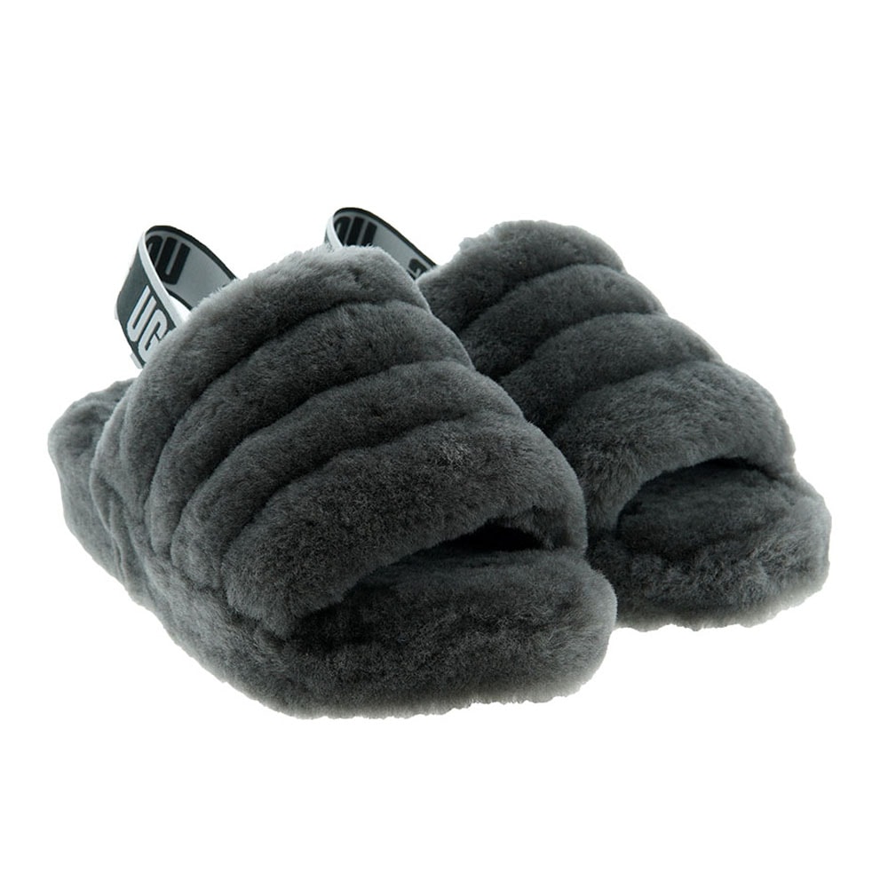 Zapatilla casa sandalia piel oveja Ugg Fluff Yeah Slid