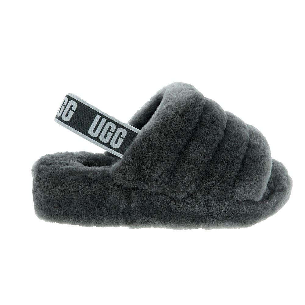 Zapatilla casa sandalia piel oveja Ugg Fluff Yeah Slid foto 5