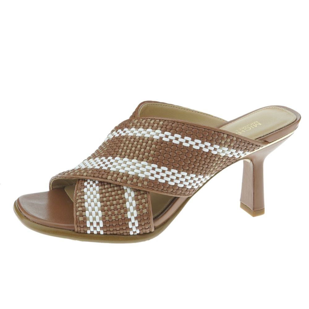 Sandalias tacón pala cruzada Michael Kors Gideon Mule foto 3