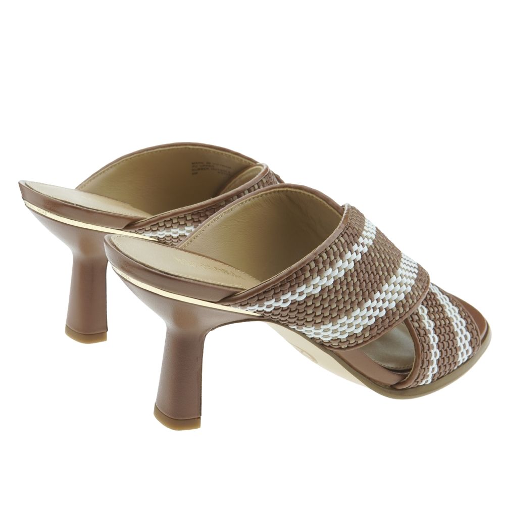 Sandalias tacón pala cruzada Michael Kors Gideon Mule foto 4