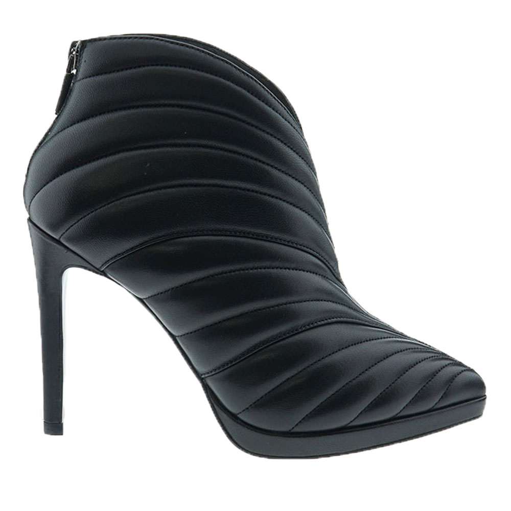 Botines negro tacón stiletto cremallera Lola Cruz Hayat-107T14BK foto 5