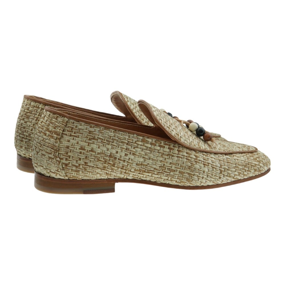 Mocasines Tejidos Rafia Hombre Kurt Geiger con Detalles de Cuentas | Gallery Carrile foto 4