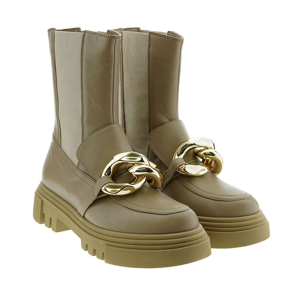 Botines elásticos adorno cadena Jeannot HJ536S