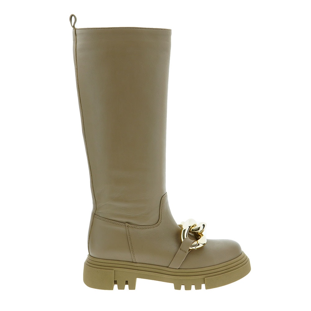 Bota alta piel cadena Jeannot HJ537 foto 5