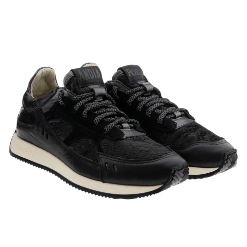 Sneakers negras mujer Andia Fora Hoty