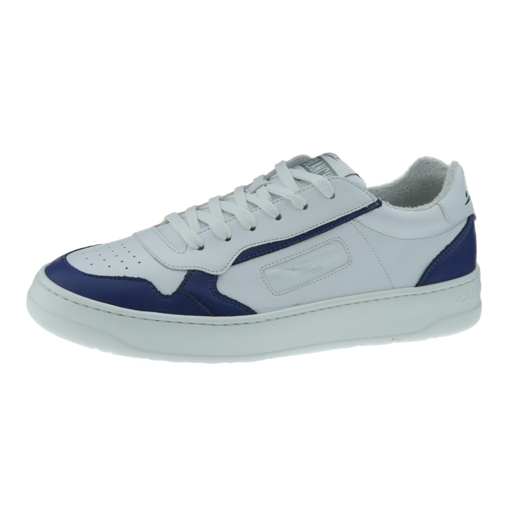Deportivas blancas cuero vegetal caballero Voile Blanche Hybro City Man foto 3