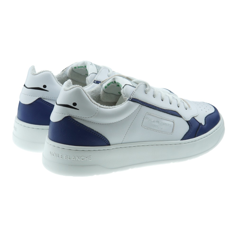 Deportivas blancas cuero vegetal caballero Voile Blanche Hybro City Man foto 4