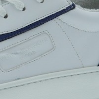 Deportivas blancas cuero vegetal caballero Voile Blanche Hybro City Man foto 5