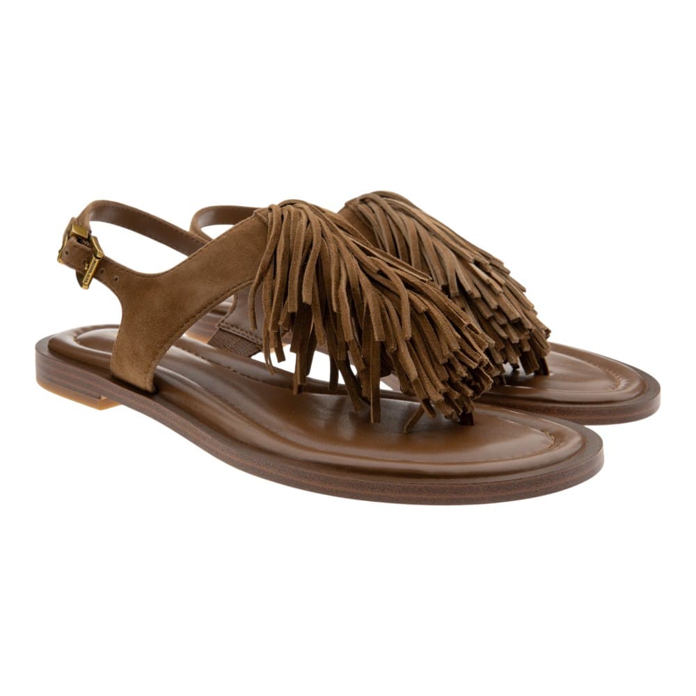 Sandalias planas dedo flecos Michael Kors Indra Thong