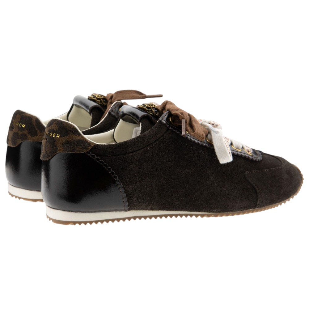 Zapatillas Mujer Vestir Ante Marrón Kurt Geiger foto 4