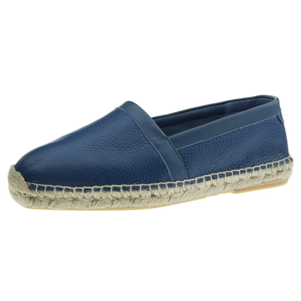 Alpargatas Hombre Piel Azul Petroleo Kurt Geiger | Elegancia Casual en Gallery Carrile foto 3
