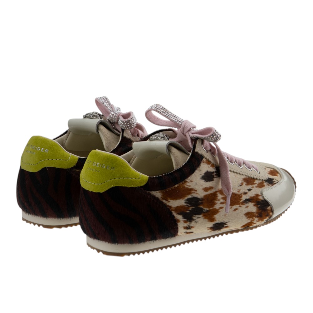Sneakers animal print mujer en piel – Diseño exclusivo Kurt Geiger foto 4