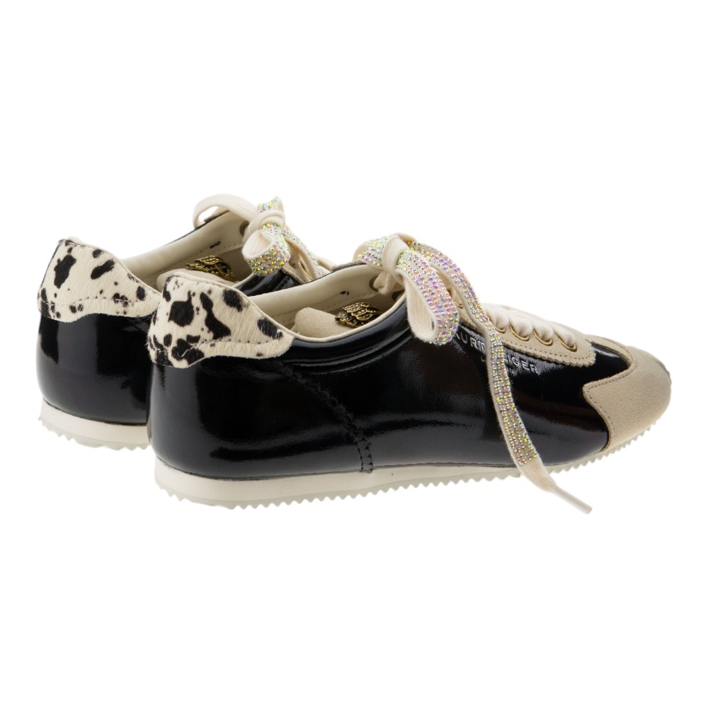 Sneakers vestir mujer charol Kurt Geiger con cordones joya | Carrilé foto 4