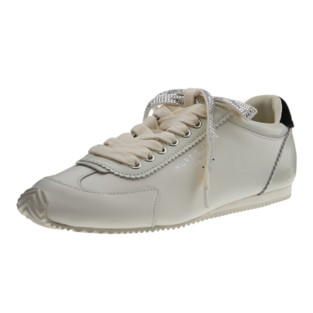 Sneakers grises mujer Kurt Geiger con detalle joya | Carrilé foto 3