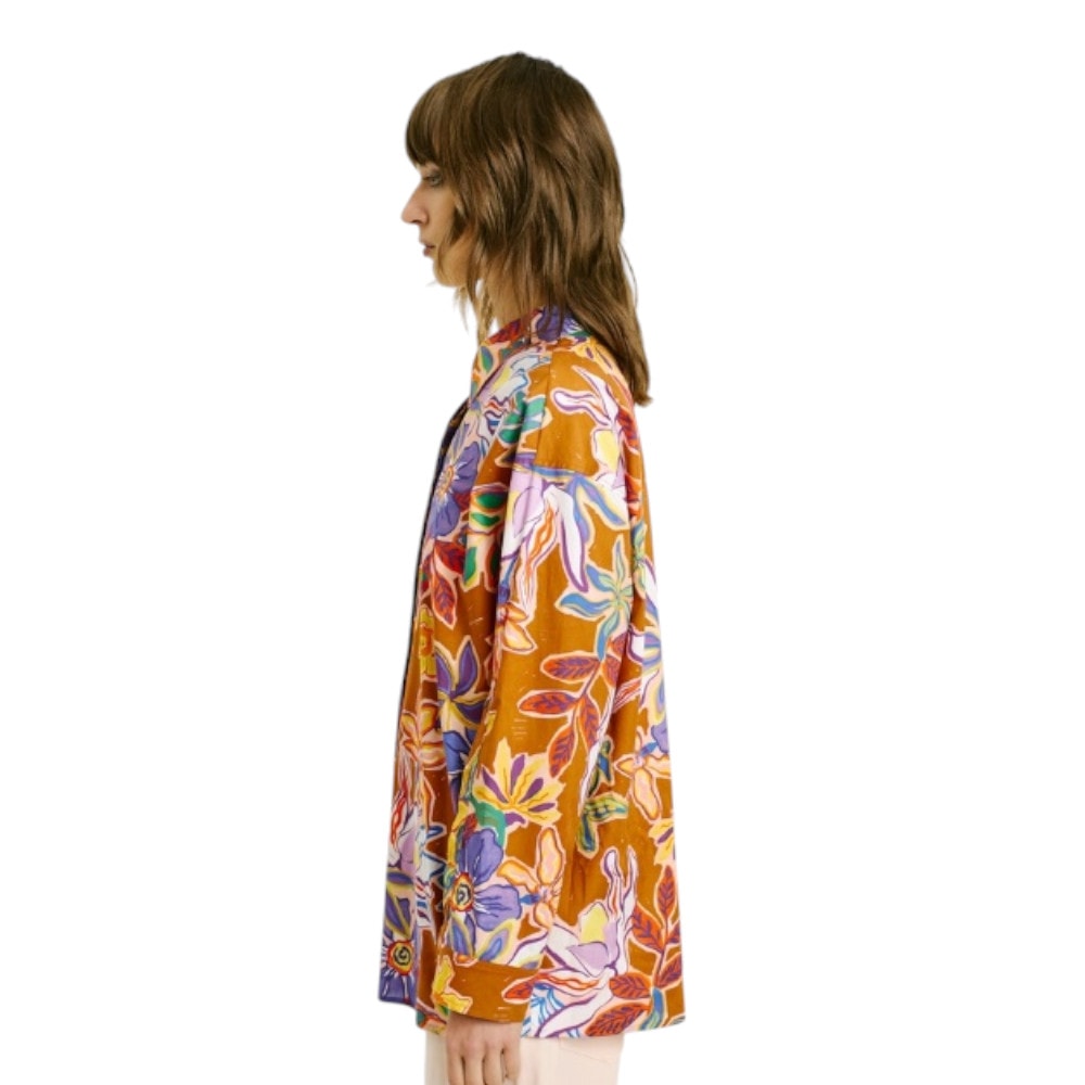 Camisa Floral Popelín  Mujer Momoni | Disponible en Gallery Carrile foto 3