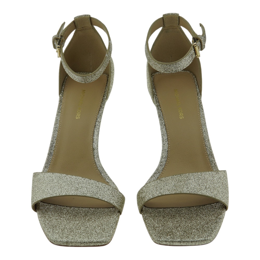 Sandalias Tacón Doradas Mujer Michael Kors | Gallery Carrile foto 2