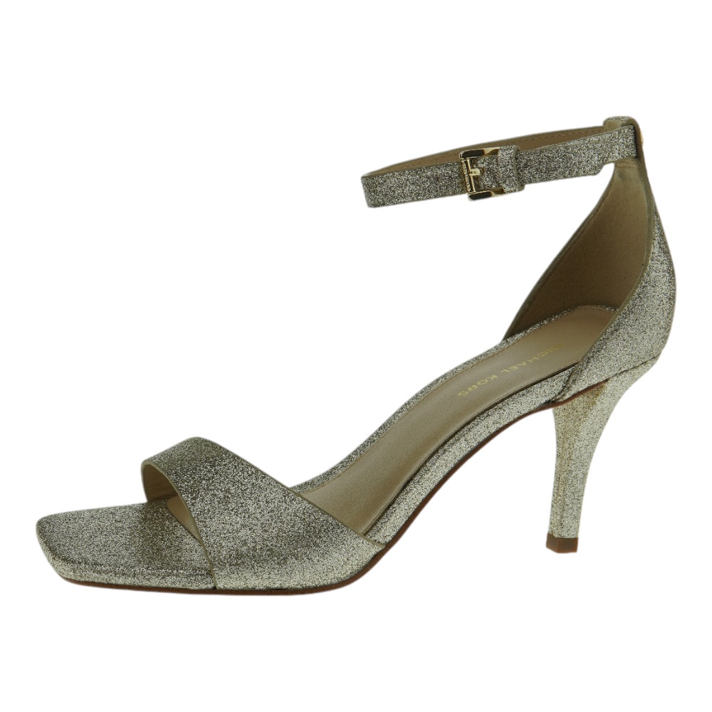 Sandalias Tacón Doradas Mujer Michael Kors | Gallery Carrile foto 3