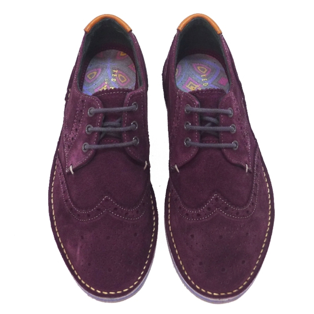 Zapato blucher cordón ante brudeos Ted Baker Jamfro foto 2