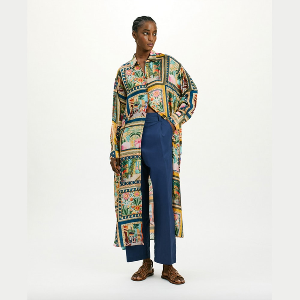 Compra Maxi Vestido Seda mujer Momoni | Estilo y sofisticación en Gallery Carrilé foto 2