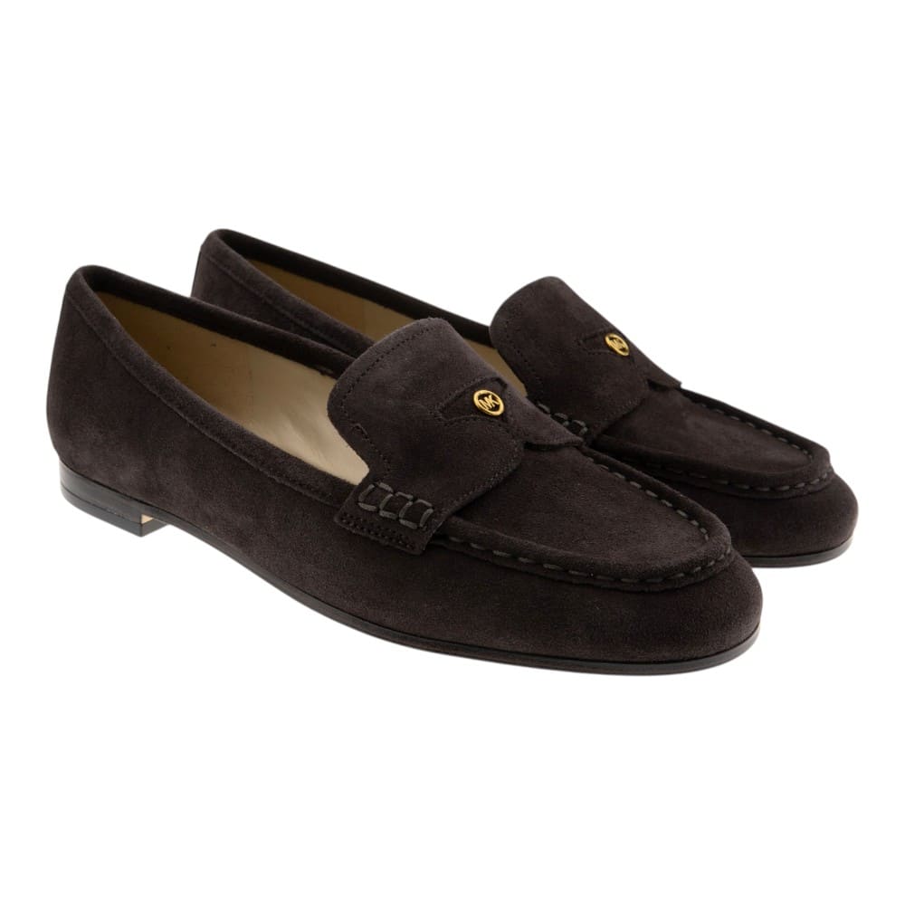 Mocasines ante marrón chocolate mujer Michael Kors Jennings Loafer