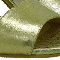 Sandalias vestir metalizadas tacón cuadrado Altraofficina K0701 foto 7