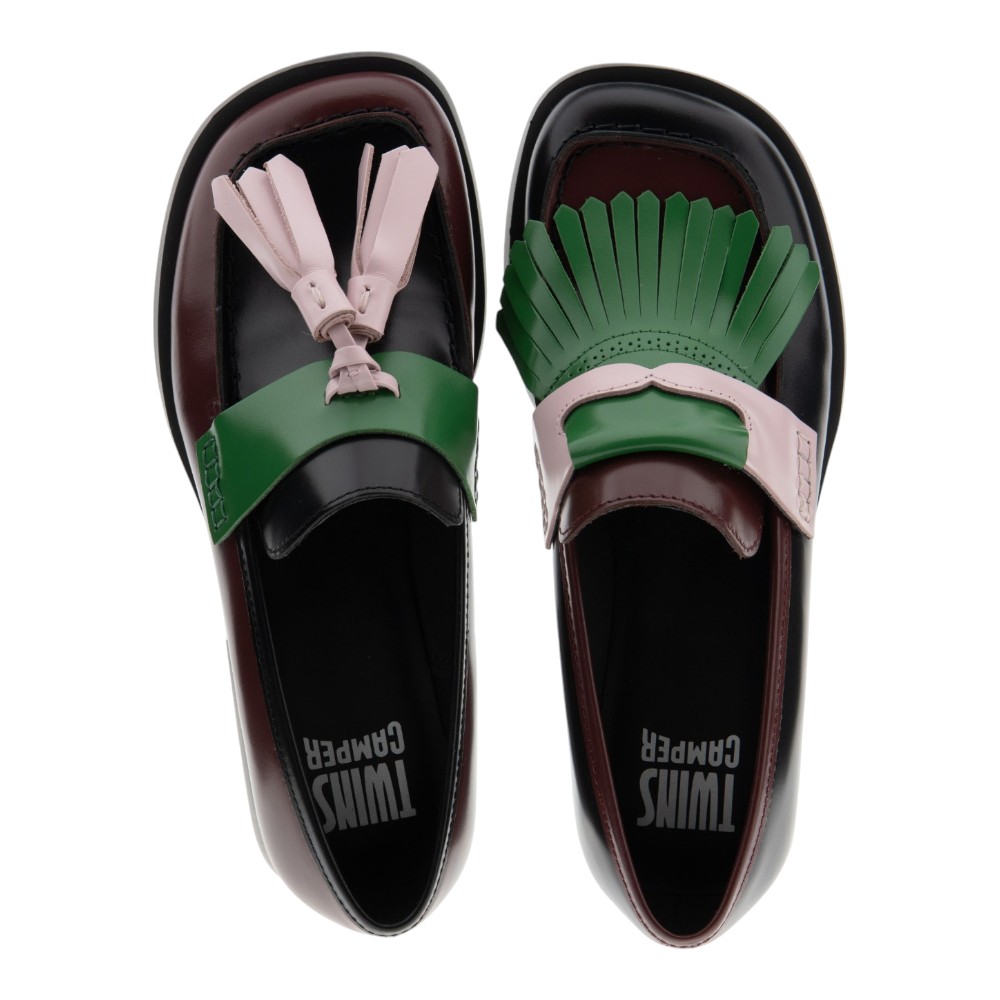 Mocasines borlas y flecos multicolor mujer Camper | Gallery Carrilé foto 2