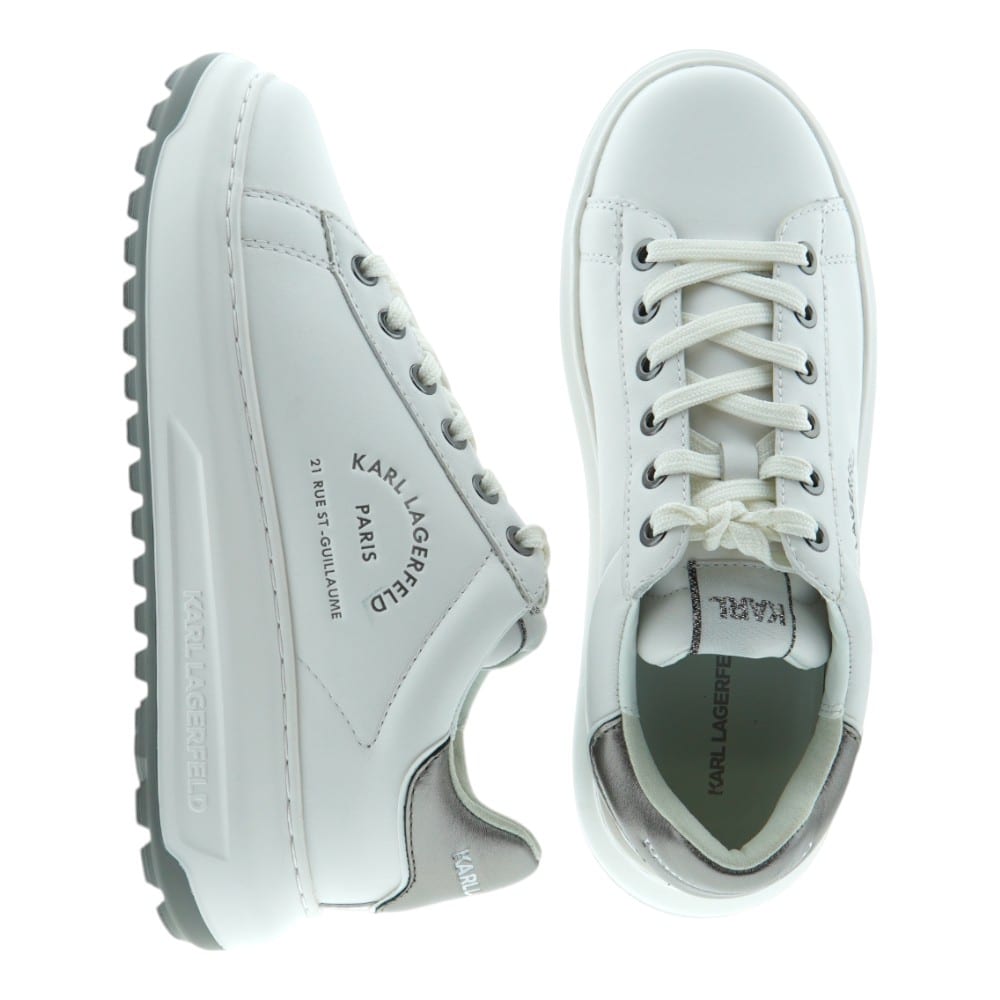 Zapatillas Mujer Karl Lagerfeld Paris - Diseño Exclusivo en Blanco foto 2
