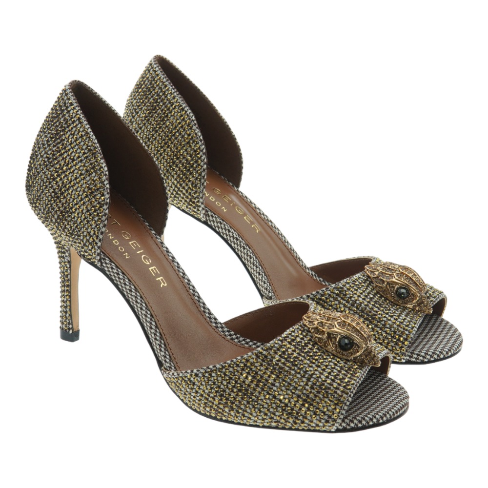 Zapato stiletto abierto águila Kurt Geiger Kensington Dorsay