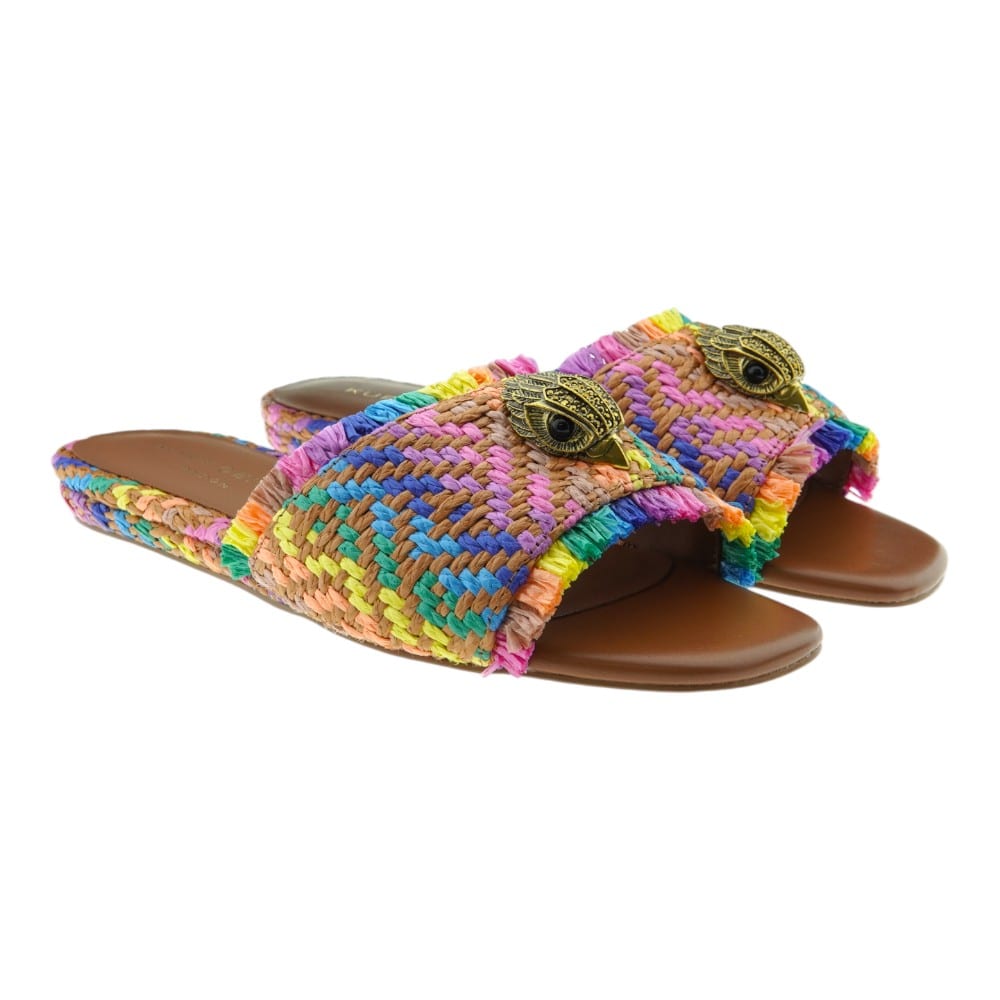 Sandalias Planas Kurt Geiger Multicolor Kensington Flat
