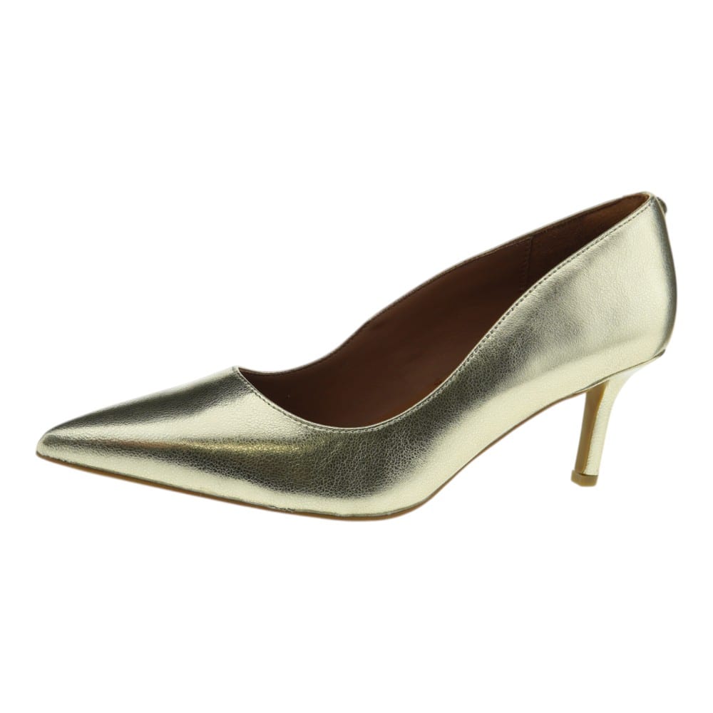 Zapato de salón dorado Kurt Geiger | Sofisticación y estilo  foto 3